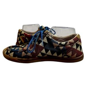Twisted X Hooey Loper Lace Up Shoes Aztec Cowgirl Rodeo WHYC001 Women’s 8.5